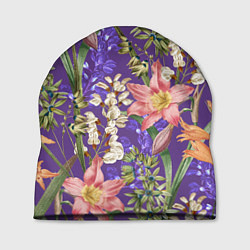 Шапка Яркий Цветочный Сад, цвет: 3D-принт