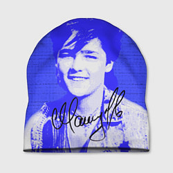 Шапка Юрий Шатунов в детстве - автограф, цвет: 3D-принт