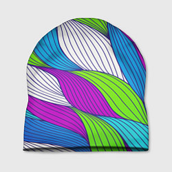 Шапка Цветная ткань, цвет: 3D-принт