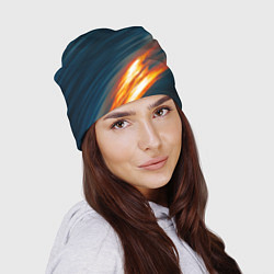 Шапка Раскаленная гладь, цвет: 3D-принт — фото 2