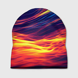 Шапка Волны неон, цвет: 3D-принт