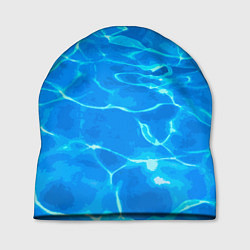 Шапка Абстрактные волны бассейна - текстура, цвет: 3D-принт