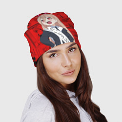 Шапка Power - Демон - Человек бензопила, цвет: 3D-принт — фото 2