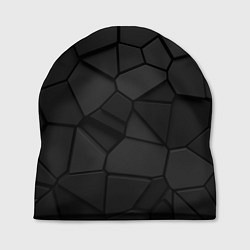 Шапка Черные стальные плиты, цвет: 3D-принт