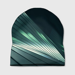 Шапка Геометрические сияющие металлические листы, цвет: 3D-принт