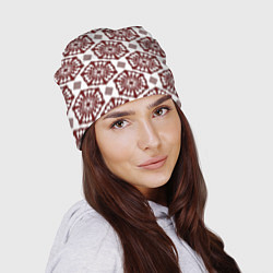 Шапка Ромб и орнамент, цвет: 3D-принт — фото 2