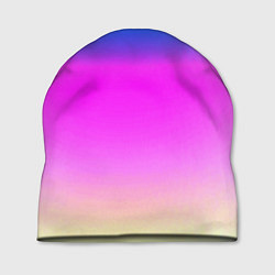 Шапка Неоновые краски космоса, цвет: 3D-принт