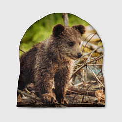 Шапка Медвежонок красавец, цвет: 3D-принт