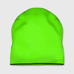 Шапка Кислотный зеленый