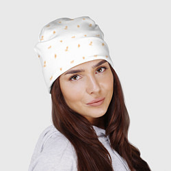 Шапка Паттерн с листьями, цвет: 3D-принт — фото 2