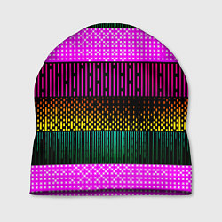 Шапка Patterned stripes, цвет: 3D-принт