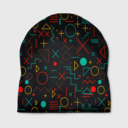 Шапка Геометрия знаки символы, цвет: 3D-принт