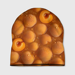 Шапка Сочная текстура из персиков, цвет: 3D-принт
