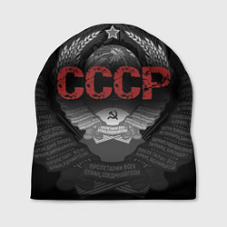 Шапка Герб Советского союза с надписью СССР, цвет: 3D-принт