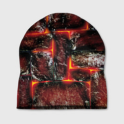 Шапка Камни в пылающей лаве, цвет: 3D-принт
