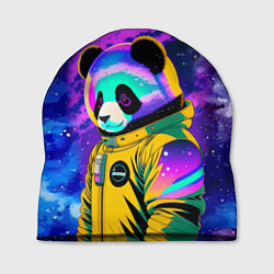 Шапка Панда-космонавт в космосе - неон, цвет: 3D-принт