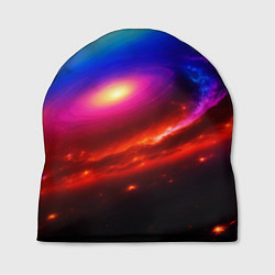Шапка Неоновая галактика, цвет: 3D-принт