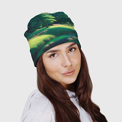 Шапка Пейзаж в стиле аниме, цвет: 3D-принт — фото 2