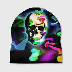 Шапка Цветной череп, цвет: 3D-принт