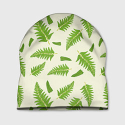 Шапка Лесной зеленый папоротник, цвет: 3D-принт