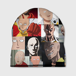 Шапка Saitama - many faces