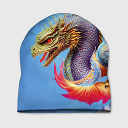 Шапка Dragon - irezumi - tattoo - Japan, цвет: 3D-принт