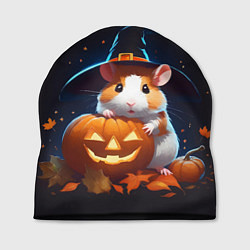 Шапка Хомяк в шляпе ведьмы и тыква на Хэллоуин, цвет: 3D-принт