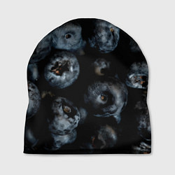 Шапка Много черники, цвет: 3D-принт