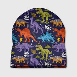 Шапка Мультяшные динозавры, цвет: 3D-принт