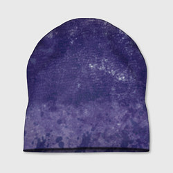 Шапка Абстракция - violet color background, цвет: 3D-принт