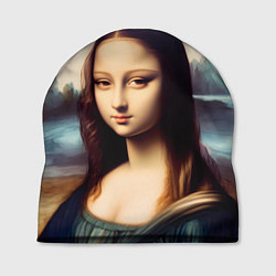 Шапка Нейросеть - азиатская Мона Лиза, цвет: 3D-принт