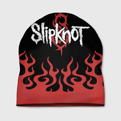 Шапка Slipknot в огне