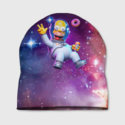 Шапка Homer Simpson in space - ai art, цвет: 3D-принт