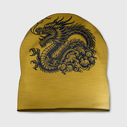 Шапка Дракон на золоте, цвет: 3D-принт