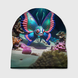 Шапка Рыба с крыльями бабочки, цвет: 3D-принт