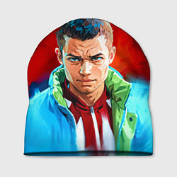 Шапка Слово пацана в стиле аниме - мазки краски, цвет: 3D-принт