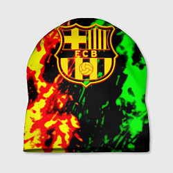 Шапка Barcelona огненное лого, цвет: 3D-принт