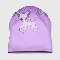 Шапка Espeon Pokemon - розовая кошка покемон, цвет: 3D-принт