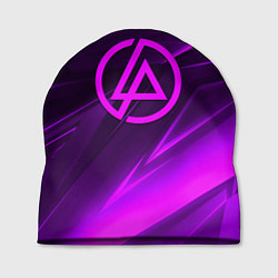 Шапка Linkin park neon stripes logo, цвет: 3D-принт