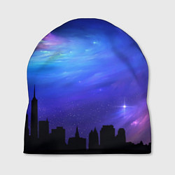 Шапка Город вселенная, цвет: 3D-принт