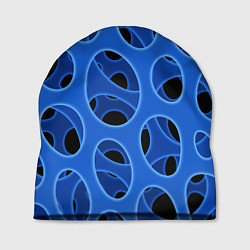 Шапка Синяя мембрана с перфорацией, цвет: 3D-принт