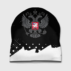 Шапка Россия краски герб