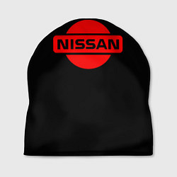 Шапка Nissan red logo