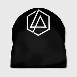 Шапка Linkin park logo white