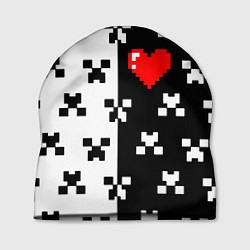 Шапка Minecraft pattern love, цвет: 3D-принт