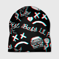 Шапка Lil Peep logo glitch, цвет: 3D-принт