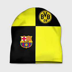 Шапка Barcelona x Borussia, цвет: 3D-принт