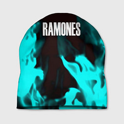 Шапка Ramones fire rose, цвет: 3D-принт