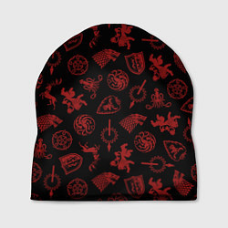Шапка Houses logo pattern Game of Thrones, цвет: 3D-принт