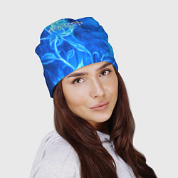 Шапка Horizon zero dawn flower, цвет: 3D-принт — фото 2